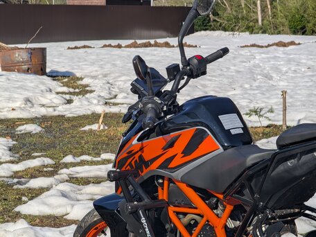 2021 KTM 390 Duke, чёрный, 520000 рублей, вид 3