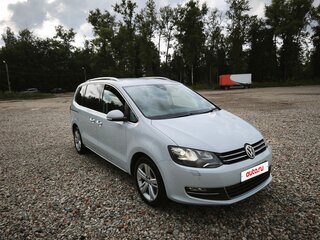 2017 Volkswagen Sharan II Рестайлинг, серый, 1800000 рублей, вид 3