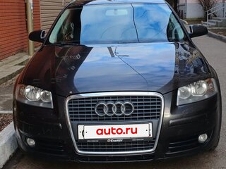 2007 Audi A3 II (8P) Рестайлинг 1, серый, 650000 рублей, вид 1