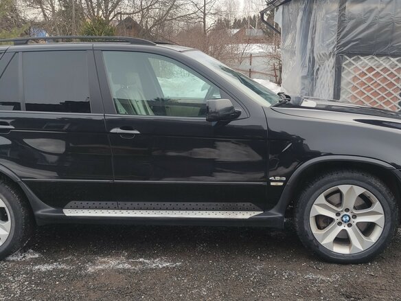 2006 BMW X5 4.8is I (E53) Рестайлинг, чёрный, 1799999 рублей - вид 13