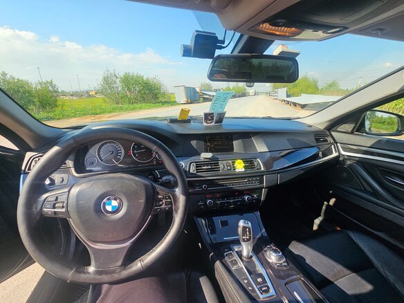 2012 BMW 5 серии 528i xDrive VI (F10/F11/F07), чёрный, 1750000 рублей - вид 6