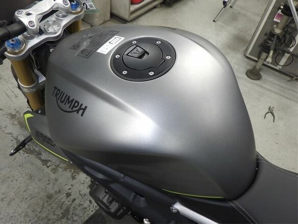 2021 Triumph Speed Twin, серый, 1300000 рублей - вид 11