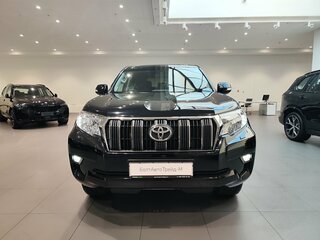 2019 Toyota Land Cruiser Prado 150 Series Рестайлинг 2, чёрный, 4740000 рублей, вид 2