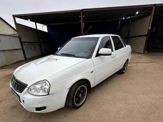 2012 Lada (ВАЗ) Priora I, белый, 160000 рублей, вид 1