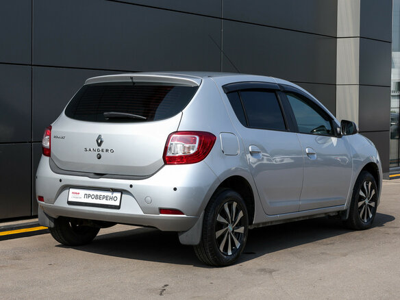 2016 Renault Sandero II, серый - вид 5