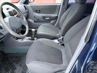 2008 Hyundai Accent ТагАЗ II, синий, 660000 рублей, вид 5
