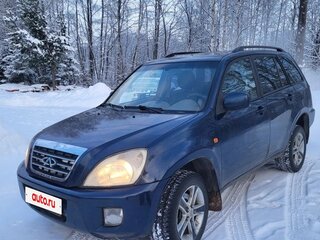 2009 Chery Tiggo (T11) I, синий, 420000 рублей, вид 1