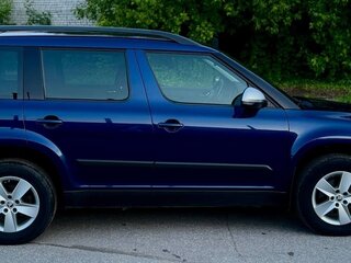 2015 Skoda Yeti I Рестайлинг, синий, 1660000 рублей, вид 4