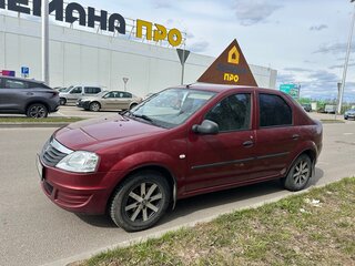 2011 Renault Logan I Рестайлинг, красный, 415000 рублей, вид 1
