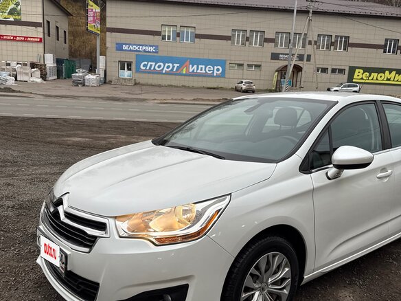 2014 Citroen C4 II, белый, 1150000 рублей