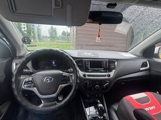 2018 Hyundai Solaris II, белый, 430000 рублей, вид 5