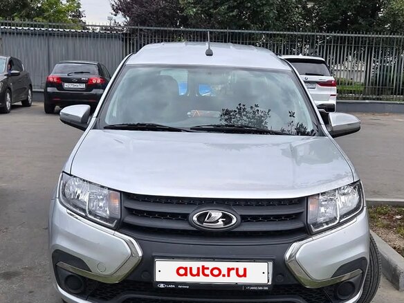 2024 Lada (ВАЗ) Largus I Рестайлинг, серебристый - вид 2