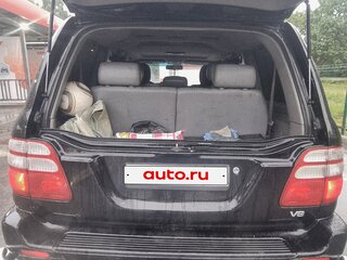 2003 Toyota Land Cruiser 100 Series Рестайлинг 1, чёрный, 1480000 рублей, вид 5