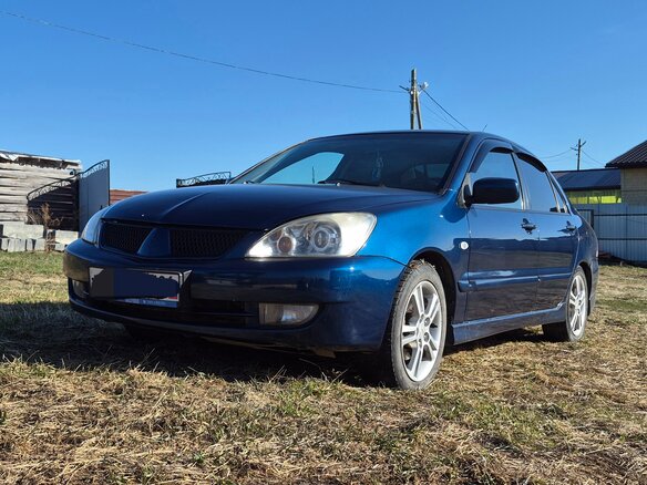 2007 Mitsubishi Lancer IX Рестайлинг, синий, 650000 рублей