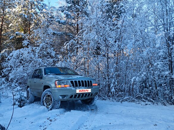 1999 Jeep Grand Cherokee II (WJ), серый, 699000 рублей - вид 1