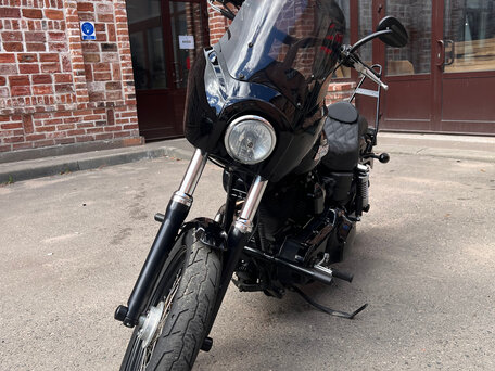 2011 Harley-Davidson Street Bob, чёрный, 950000 рублей, вид 3