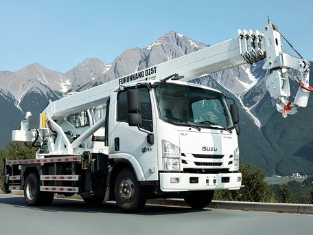 2026 Isuzu Автокран, белый, 6447715 рублей, вид 1
