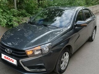 2017 Lada (ВАЗ) Vesta I, зелёный, 777000 рублей, вид 1