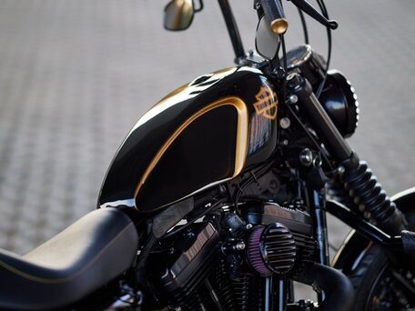 2007 Harley-Davidson Sportster 883, чёрный, 1800000 рублей, вид 3