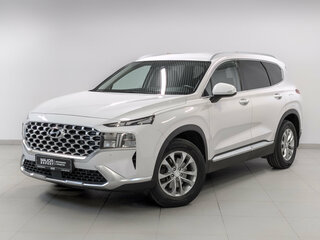 2021 Hyundai Santa Fe IV Рестайлинг, белый, 3400000 рублей, вид 1