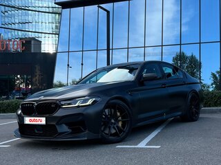 2020 BMW 5 серии 540i VII (G30/G31/G38) Рестайлинг, чёрный, 6700000 рублей, вид 4