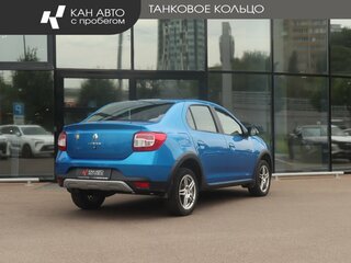 2019 Renault Logan Stepway II Рестайлинг, синий, 1170000 рублей, вид 3