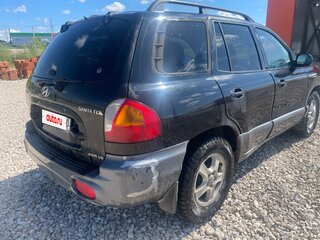 2002 Hyundai Santa Fe I, чёрный, 500000 рублей, вид 5