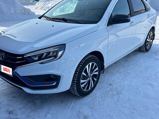 2024 Lada (ВАЗ) Vesta I Рестайлинг (NG), белый, 1700000 рублей, вид 1