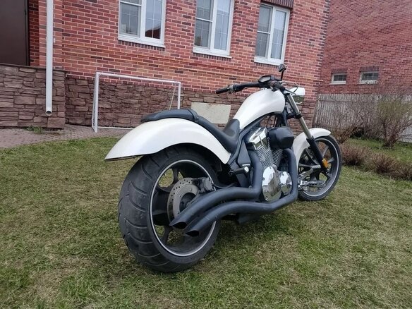 2011 Honda VT 1300CX Fury, белый, 1270000 рублей - вид 10