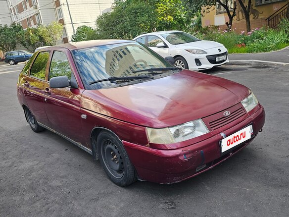 2005 Lada (ВАЗ) 2112, красный - вид 2