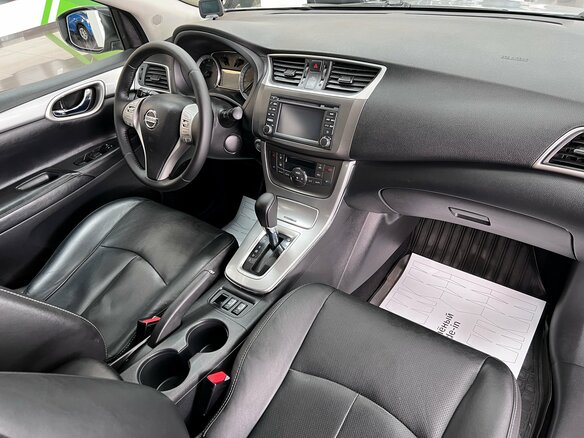 2015 Nissan Sentra VII (B17), серебристый - вид 12