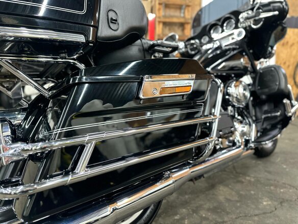 2012 Harley-Davidson Electra Glide, чёрный, 1130000 рублей - вид 16