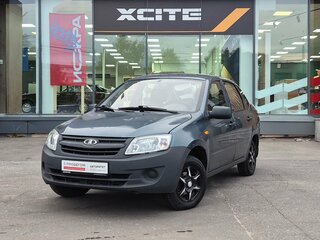 2014 Lada (ВАЗ) Granta I, серый, 199000 рублей, вид 1