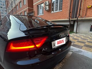 2013 Audi A7 I (4G), чёрный, 1500000 рублей, вид 4