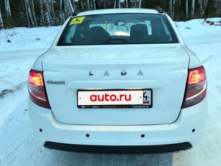 2018 Lada (ВАЗ) Granta I Рестайлинг, белый, 720000 рублей, вид 3