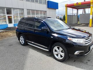 2013 Toyota Highlander II (XU40) Рестайлинг, чёрный, 2050000 рублей, вид 3