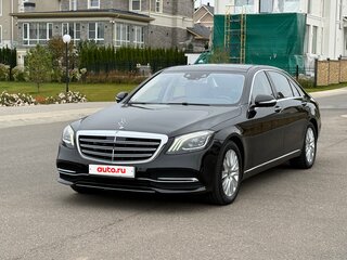 2020 Mercedes-Benz S-Класс 560 Long VI (W222, C217) Рестайлинг, чёрный, 5490000 рублей, вид 1