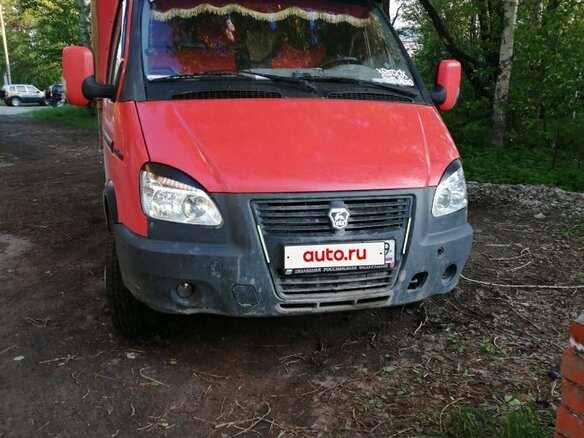 2007 ГАЗ ГАЗель (3302), красный, 550000 рублей