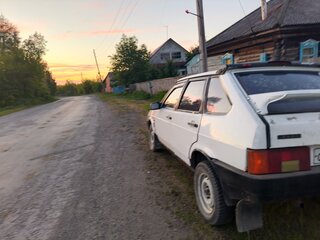 1993 Lada (ВАЗ) 2109, белый, 75000 рублей, вид 3