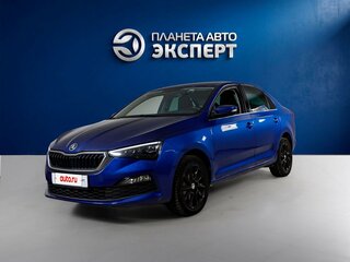 2021 Skoda Rapid II, синий, 1200000 рублей, вид 1