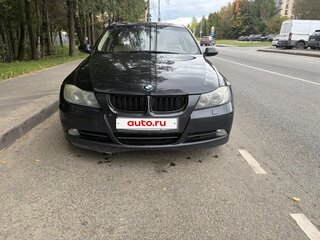 2008 BMW 3 серии 325i V (E90/E91/E92/E93), чёрный, 880000 рублей, вид 1