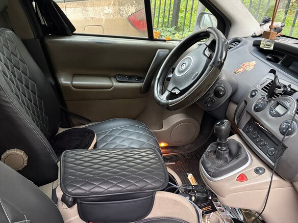 2006 Renault Scenic Grand II Рестайлинг, золотистый, 450000 рублей - вид 8