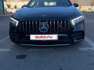 2019 Mercedes-Benz A-Класс 200 IV (W177), чёрный, 2150000 рублей, вид 2