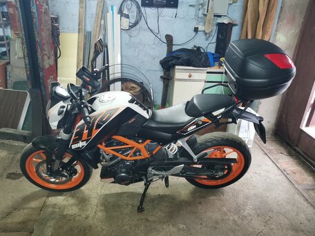 2013 KTM 390 Duke, оранжевый, 315000 рублей, вид 3