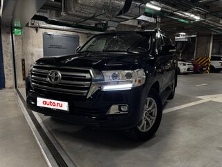 2018 Toyota Land Cruiser 200 Series Рестайлинг 2, чёрный, 6350000 рублей, вид 2