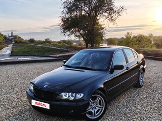 2002 BMW 3 серии 320i IV (E46) Рестайлинг, чёрный, 1050000 рублей, вид 5