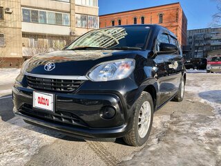 2019 Toyota Passo III Рестайлинг, чёрный, 850000 рублей, вид 1