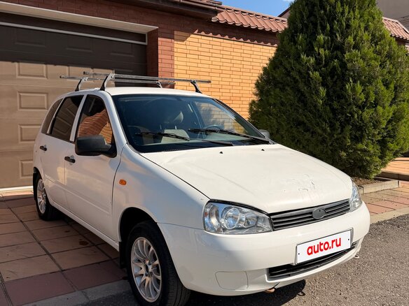 2010 Lada (ВАЗ) Kalina I, белый, 240000 рублей - вид 1