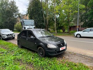 2010 Renault Logan I Рестайлинг, чёрный, 120000 рублей, вид 1