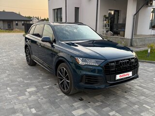 2020 Audi Q7 55 TFSI II (4M) Рестайлинг, синий, 4270865 рублей, вид 1